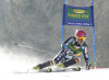 Samu Torsti of Finland skiing during first run of Audi FIS Alpine skiing World cup giant slalom race. Men giant slalom race of Audi FIS Alpine skiing World cup 2014-2015 was held on Saturday, 14th of March 2015 on Vitranc slope in Kranjska Gora, Slovenia.
