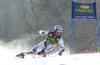 Thomas Tumler of Switzerland skiing during first run of Audi FIS Alpine skiing World cup giant slalom race. Men giant slalom race of Audi FIS Alpine skiing World cup 2014-2015 was held on Saturday, 14th of March 2015 on Vitranc slope in Kranjska Gora, Slovenia.
