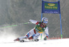 Thomas Tumler of Switzerland skiing during first run of Audi FIS Alpine skiing World cup giant slalom race. Men giant slalom race of Audi FIS Alpine skiing World cup 2014-2015 was held on Saturday, 14th of March 2015 on Vitranc slope in Kranjska Gora, Slovenia.
