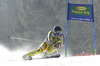 Bjoernar Neteland of Norway skiing during first run of Audi FIS Alpine skiing World cup giant slalom race. Men giant slalom race of Audi FIS Alpine skiing World cup 2014-2015 was held on Saturday, 14th of March 2015 on Vitranc slope in Kranjska Gora, Slovenia.
