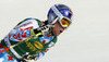 Winner Alexis Pinturault of France reacts in the finish of the second run of Audi FIS Alpine skiing World cup giant slalom race. Men giant slalom race of Audi FIS Alpine skiing World cup 2014-2015 was held on Saturday, 14th of March 2015 on Vitranc slope in Kranjska Gora, Slovenia.
