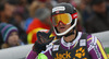 Sebastian Foss-Solevaag of Norway reacts in finish of the second run of men slalom race of Audi FIS Alpine skiing World cup in Kranjska Gora, Slovenia. Men slalom race of Audi FIS Alpine skiing World cup season 2014-2015, was held on Sunday, 15th of March 2015 in Kranjska Gora, Slovenia.
