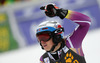 Winner Henrik Kristoffersen of Norway reacts in finish of the second run of men slalom race of Audi FIS Alpine skiing World cup in Kranjska Gora, Slovenia. Men slalom race of Audi FIS Alpine skiing World cup season 2014-2015, was held on Sunday, 15th of March 2015 in Kranjska Gora, Slovenia.
