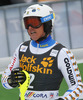 Third placed Mattias Hargin of Sweden reacts in finish of the second run of men slalom race of Audi FIS Alpine skiing World cup in Kranjska Gora, Slovenia. Men slalom race of Audi FIS Alpine skiing World cup season 2014-2015, was held on Sunday, 15th of March 2015 in Kranjska Gora, Slovenia.
