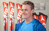 Manuel Feller of Austria during the Atomic Media Day at Atomic Homebase in Altenmarkt, Austria on 2015/10/05.
