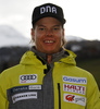 Victor Malmstrom of Finland during FIS alpine skiing World cup main sponsor Audi media talk, which was held before opening races of new Audi FIS Alpine skiing World cup season on Rettenbach glacier above Soelden, Austria. Audi Media talk was held on Thursday, 22nd of October 2015 in Soelden, Austria.
