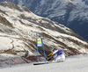 Sara Hector of Sweden skiing in first run of the women giant slalom race of Audi FIS Alpine skiing World cup in Soelden, Austria. Opening women giant slalom race of Audi FIS Alpine skiing World cup was held on Rettenbach glacier above Soelden, Austrai, on Saturday, 24th of October 2015.
