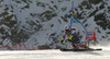 Tina Weirather of Liechtenstein skiing in first run of the women giant slalom race of Audi FIS Alpine skiing World cup in Soelden, Austria. Opening women giant slalom race of Audi FIS Alpine skiing World cup was held on Rettenbach glacier above Soelden, Austrai, on Saturday, 24th of October 2015.
