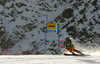 Marie-Pier Prefontaine of Canada skiing in first run of the women giant slalom race of Audi FIS Alpine skiing World cup in Soelden, Austria. Opening women giant slalom race of Audi FIS Alpine skiing World cup was held on Rettenbach glacier above Soelden, Austrai, on Saturday, 24th of October 2015.
