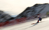 Irene Curtoni of Italy skiing in first run of the women giant slalom race of Audi FIS Alpine skiing World cup in Soelden, Austria. Opening women giant slalom race of Audi FIS Alpine skiing World cup was held on Rettenbach glacier above Soelden, Austrai, on Saturday, 24th of October 2015.
