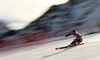 Ragnhild Mowinckel of Norway skiing in first run of the women giant slalom race of Audi FIS Alpine skiing World cup in Soelden, Austria. Opening women giant slalom race of Audi FIS Alpine skiing World cup was held on Rettenbach glacier above Soelden, Austrai, on Saturday, 24th of October 2015.
