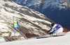Kajsa Kling of Sweden skiing in first run of the women giant slalom race of Audi FIS Alpine skiing World cup in Soelden, Austria. Opening women giant slalom race of Audi FIS Alpine skiing World cup was held on Rettenbach glacier above Soelden, Austrai, on Saturday, 24th of October 2015.
