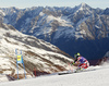 Ramona Siebenhofer of Austria skiing in first run of the women giant slalom race of Audi FIS Alpine skiing World cup in Soelden, Austria. Opening women giant slalom race of Audi FIS Alpine skiing World cup was held on Rettenbach glacier above Soelden, Austrai, on Saturday, 24th of October 2015.
