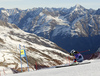 Karoline Pichler of Italy skiing in first run of the women giant slalom race of Audi FIS Alpine skiing World cup in Soelden, Austria. Opening women giant slalom race of Audi FIS Alpine skiing World cup was held on Rettenbach glacier above Soelden, Austrai, on Saturday, 24th of October 2015.
