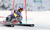 Sara Hector of Sweden skiing in first run of the women giant slalom race of Audi FIS Alpine skiing World cup in Soelden, Austria. Opening women giant slalom race of Audi FIS Alpine skiing World cup was held on Rettenbach glacier above Soelden, Austrai, on Saturday, 24th of October 2015.
