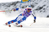 Frida Hansdotter of Sweden skiing in first run of the women giant slalom race of Audi FIS Alpine skiing World cup in Soelden, Austria. Opening women giant slalom race of Audi FIS Alpine skiing World cup was held on Rettenbach glacier above Soelden, Austrai, on Saturday, 24th of October 2015.
