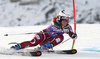 Nina Loeseth of Norway skiing in first run of the women giant slalom race of Audi FIS Alpine skiing World cup in Soelden, Austria. Opening women giant slalom race of Audi FIS Alpine skiing World cup was held on Rettenbach glacier above Soelden, Austrai, on Saturday, 24th of October 2015.
