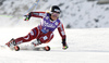 Ragnhild Mowinckel of Norway skiing in first run of the women giant slalom race of Audi FIS Alpine skiing World cup in Soelden, Austria. Opening women giant slalom race of Audi FIS Alpine skiing World cup was held on Rettenbach glacier above Soelden, Austrai, on Saturday, 24th of October 2015.
