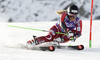 Ragnhild Mowinckel of Norway skiing in first run of the women giant slalom race of Audi FIS Alpine skiing World cup in Soelden, Austria. Opening women giant slalom race of Audi FIS Alpine skiing World cup was held on Rettenbach glacier above Soelden, Austrai, on Saturday, 24th of October 2015.
