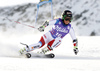 Lara Gut of Switzerland skiing in first run of the women giant slalom race of Audi FIS Alpine skiing World cup in Soelden, Austria. Opening women giant slalom race of Audi FIS Alpine skiing World cup was held on Rettenbach glacier above Soelden, Austrai, on Saturday, 24th of October 2015.
