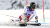 Lara Gut of Switzerland skiing in first run of the women giant slalom race of Audi FIS Alpine skiing World cup in Soelden, Austria. Opening women giant slalom race of Audi FIS Alpine skiing World cup was held on Rettenbach glacier above Soelden, Austrai, on Saturday, 24th of October 2015.
