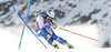 Ylva Staalnacke of Sweden skiing in first run of the women giant slalom race of Audi FIS Alpine skiing World cup in Soelden, Austria. Opening women giant slalom race of Audi FIS Alpine skiing World cup was held on Rettenbach glacier above Soelden, Austrai, on Saturday, 24th of October 2015.
