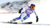 Nathalie Eklund of Sweden skiing in first run of the women giant slalom race of Audi FIS Alpine skiing World cup in Soelden, Austria. Opening women giant slalom race of Audi FIS Alpine skiing World cup was held on Rettenbach glacier above Soelden, Austrai, on Saturday, 24th of October 2015.
