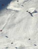 Third placed Tina Weirather of Liechtenstein skiing in the second run of the women giant slalom race of Audi FIS Alpine skiing World cup in Soelden, Austria. Opening women giant slalom race of Audi FIS Alpine skiing World cup was held on Rettenbach glacier above Soelden, Austrai, on Saturday, 24th of October 2015.
