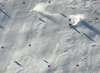 Winner Federica Brignone of Italy skiing in the second run of the women giant slalom race of Audi FIS Alpine skiing World cup in Soelden, Austria. Opening women giant slalom race of Audi FIS Alpine skiing World cup was held on Rettenbach glacier above Soelden, Austrai, on Saturday, 24th of October 2015.
