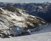 Thomas Fanara of France skiing in first run of the men giant slalom race of Audi FIS Alpine skiing World cup in Soelden, Austria. Opening men giant slalom race of Audi FIS Alpine skiing World cup was held on Rettenbach glacier above Soelden, Austria, on Sunday, 25th of October 2015.
