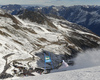 Victor Muffat-Jeandet of France skiing in first run of the men giant slalom race of Audi FIS Alpine skiing World cup in Soelden, Austria. Opening men giant slalom race of Audi FIS Alpine skiing World cup was held on Rettenbach glacier above Soelden, Austria, on Sunday, 25th of October 2015.
