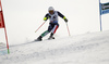 Massimiliano Blardone of Italy skiing in first run of the men giant slalom race of Audi FIS Alpine skiing World cup in Soelden, Austria. Opening men giant slalom race of Audi FIS Alpine skiing World cup was held on Rettenbach glacier above Soelden, Austria, on Sunday, 25th of October 2015.
