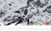 Victor Malmstrom of Finland skiing in first run of the men giant slalom race of Audi FIS Alpine skiing World cup in Soelden, Austria. Opening men giant slalom race of Audi FIS Alpine skiing World cup was held on Rettenbach glacier above Soelden, Austria, on Sunday, 25th of October 2015.
