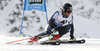 Victor Malmstrom of Finland skiing in first run of the men giant slalom race of Audi FIS Alpine skiing World cup in Soelden, Austria. Opening men giant slalom race of Audi FIS Alpine skiing World cup was held on Rettenbach glacier above Soelden, Austria, on Sunday, 25th of October 2015.
