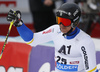 Andre Myhrer of Sweden reacts in finish of the second run of the men giant slalom race of Audi FIS Alpine skiing World cup in Soelden, Austria. Opening men giant slalom race of Audi FIS Alpine skiing World cup was held on Rettenbach glacier above Soelden, Austria, on Sunday, 25th of October 2015.
