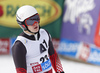 Filip Zubcic of Croatia reacts in finish of the second run of the men giant slalom race of Audi FIS Alpine skiing World cup in Soelden, Austria. Opening men giant slalom race of Audi FIS Alpine skiing World cup was held on Rettenbach glacier above Soelden, Austria, on Sunday, 25th of October 2015.
