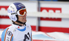 Fritz Dopfer of Germany reacts in finish of the second run of the men giant slalom race of Audi FIS Alpine skiing World cup in Soelden, Austria. Opening men giant slalom race of Audi FIS Alpine skiing World cup was held on Rettenbach glacier above Soelden, Austria, on Sunday, 25th of October 2015.
