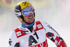 Third placed Marcel Hirscher of Austria reacts in finish of the second run of the men giant slalom race of Audi FIS Alpine skiing World cup in Soelden, Austria. Opening men giant slalom race of Audi FIS Alpine skiing World cup was held on Rettenbach glacier above Soelden, Austria, on Sunday, 25th of October 2015.
