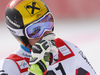 Third placed Marcel Hirscher of Austria reacts in finish of the second run of the men giant slalom race of Audi FIS Alpine skiing World cup in Soelden, Austria. Opening men giant slalom race of Audi FIS Alpine skiing World cup was held on Rettenbach glacier above Soelden, Austria, on Sunday, 25th of October 2015.
