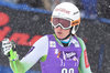 Ana Drev of Slovenia after her seond run of ladies Giant Slalom of Aspen FIS Ski Alpine World Cup at the Mountain Course in Aspen, United States on 2015/11/27.
