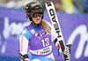 Lara Gut of Switzerland after her seond run of ladies Giant Slalom of Aspen FIS Ski Alpine World Cup at the Mountain Course in Aspen, United States on 2015/11/27.
