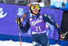 Manuela Moelgg of Italy after her seond run of ladies Giant Slalom of Aspen FIS Ski Alpine World Cup at the Mountain Course in Aspen, United States on 2015/11/27.
