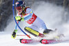 Shiffrin Mikaela of the USA during her first run of ladies Slalom of Aspen FIS Ski Alpine World Cup at the Mountain Course in Aspen, United States on 2015/11/28.
