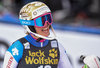 Gisin Michelle of Switzerland reacts after her 2nd run of ladies Slalom of Aspen FIS Ski Alpine World Cup at the Mountain Course in Aspen, United States on 2015/11/29.
