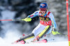 Shiffrin Mikaela of the USA during her 1st run of ladies Slalom of Aspen FIS Ski Alpine World Cup at the Mountain Course in Aspen, United States on 2015/11/29.
