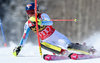 Shiffrin Mikaela of the USA during her first run of ladies Slalom of Aspen FIS Ski Alpine World Cup at the Mountain Course in Aspen, United States on 2015/11/29.
