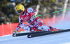Max Franz of Austria in action during the 1st Practice run of mens downhill of the Beaver Creek FIS Ski Alpine World Cup at the Birds of Prey Course in Beaver Creek, United States on 2015/12/03.
