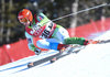 Klemen Kosi of Slovenia in action during the 1st Practice run of mens downhill of the Beaver Creek FIS Ski Alpine World Cup at the Birds of Prey Course in Beaver Creek, United States on 2015/12/03.
