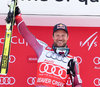 Aksel Lund Svindal of Norway during the winnerpresentation of mens downhill of the Beaver Creek FIS Ski Alpine World Cup at the Birds of Prey Course in Beaver Creek, United States on 2015/12/04.
