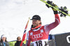 Kjetil Jansrud of Norway during the winner presentation of mens downhill of the Beaver Creek FIS Ski Alpine World Cup at the Birds of Prey Course in Beaver Creek, United States on 2015/12/04.
